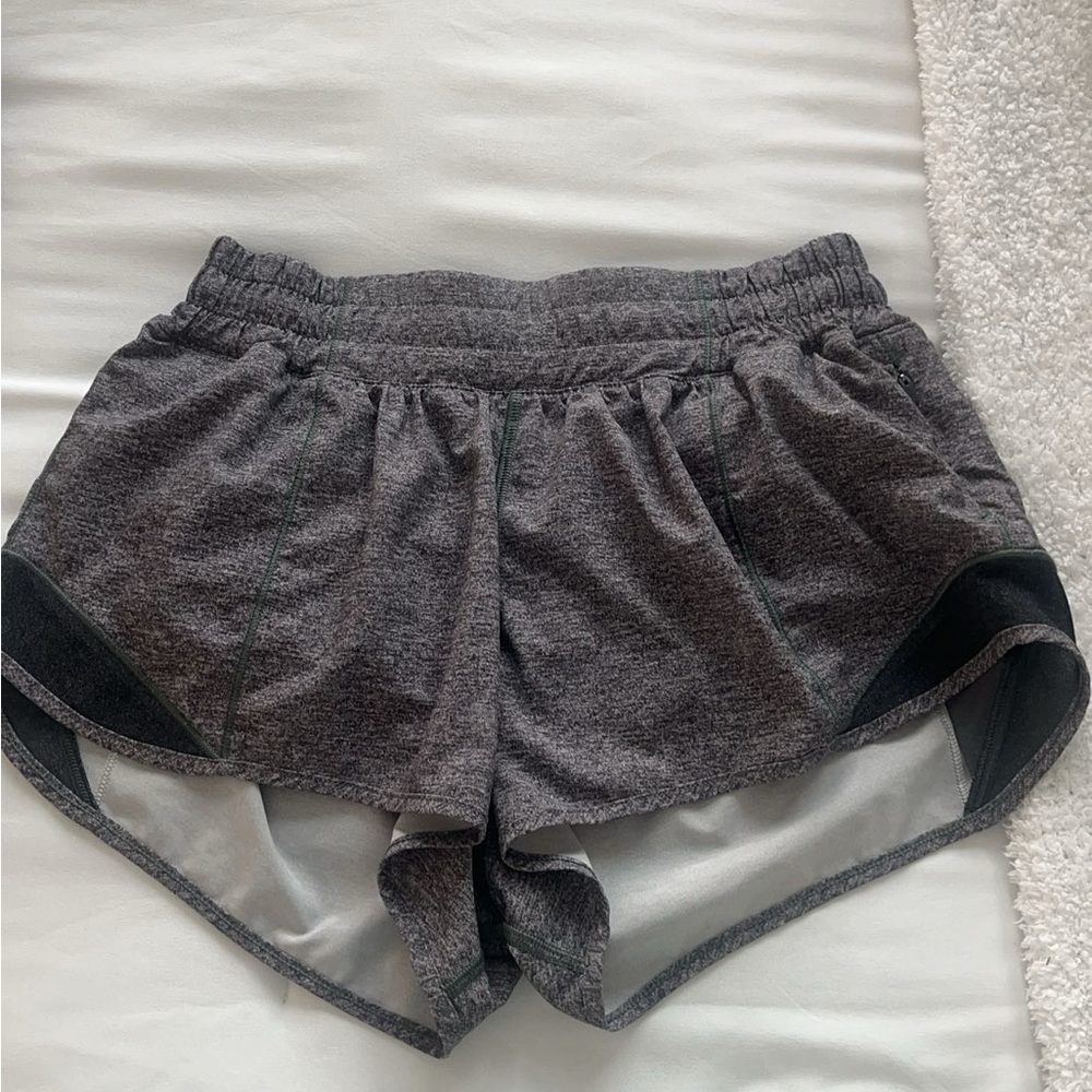 gray lululemon hotty hot shirts